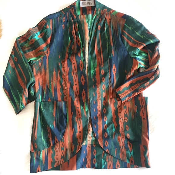 Leigh Nants Sweaters - Leigh Nants Lightweight Blazer Cardigan